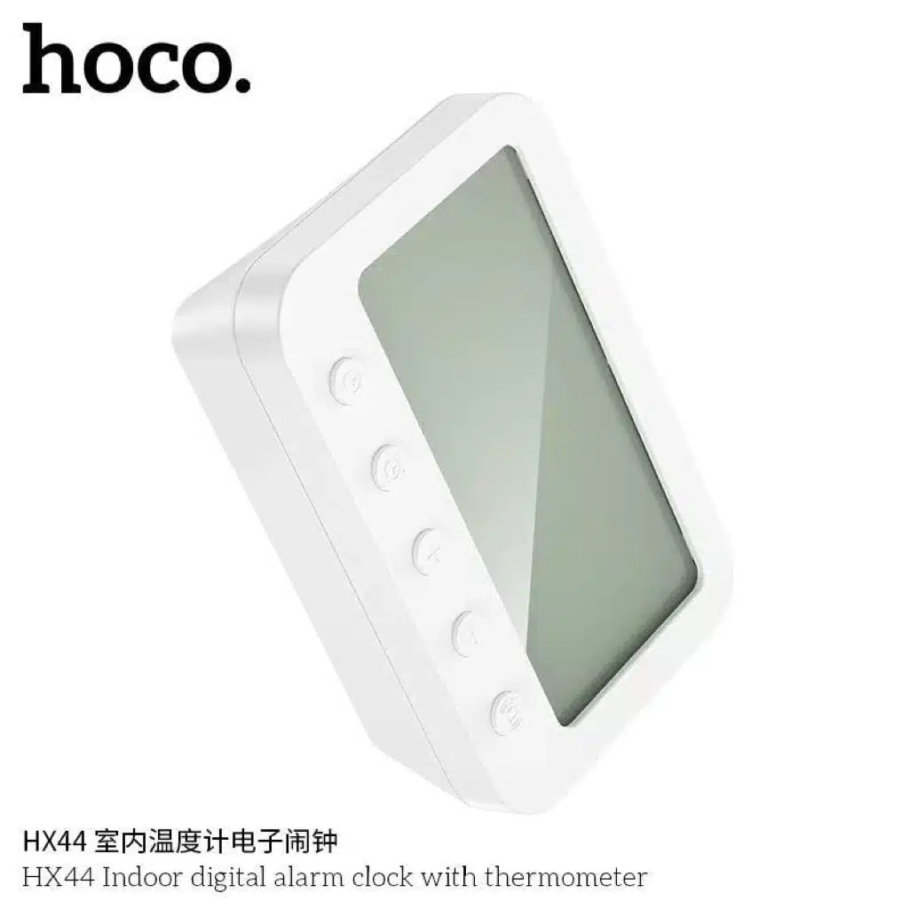 Hoco HX44 Indoor Digital Alarm Clock with Thermometer 1
