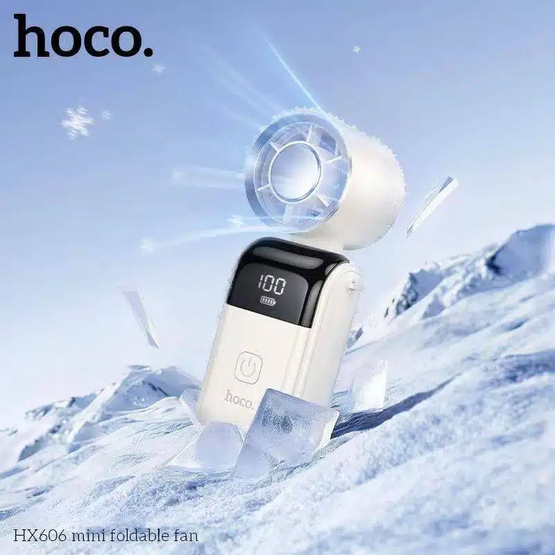 Hoco HX606 Mini Foldable Fan 4
