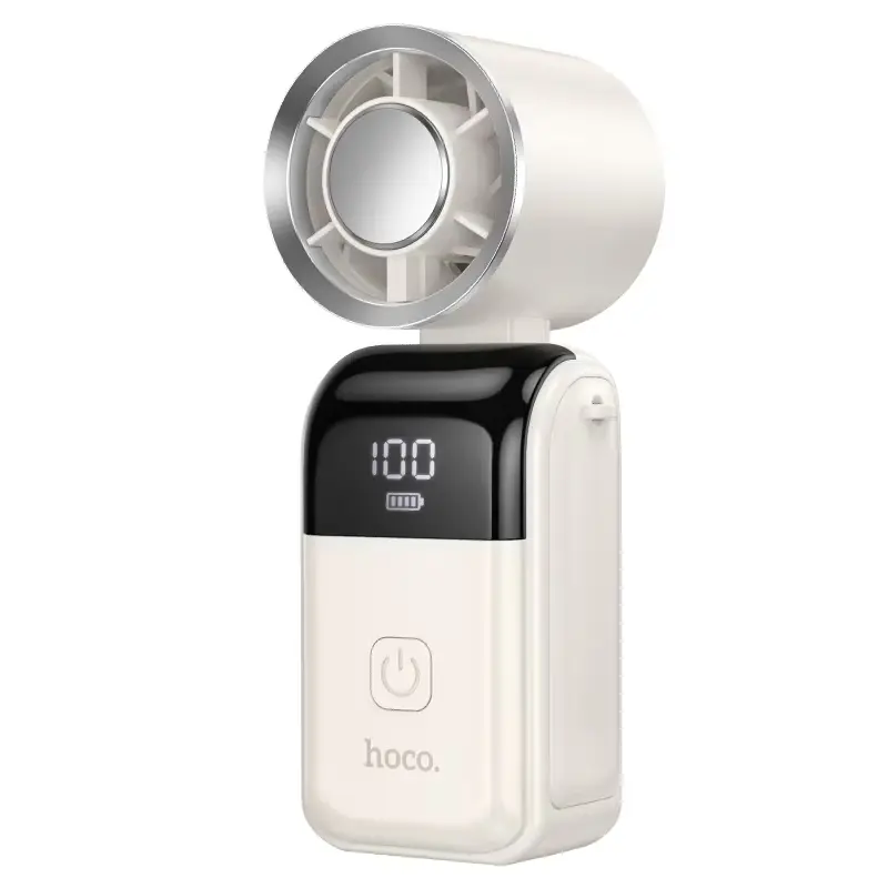 Hoco HX606 Mini Foldable Fan (6) Hoco HX606 Mini Foldable Fan