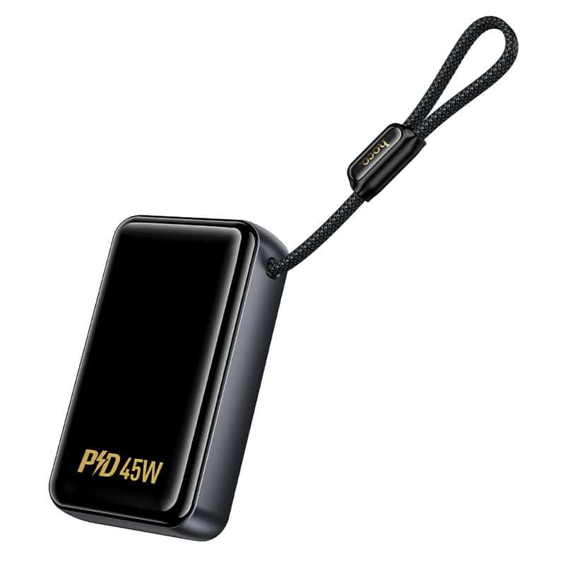 Hoco Q54 Shine PD45W 20000mAh Power Bank with Cable 1