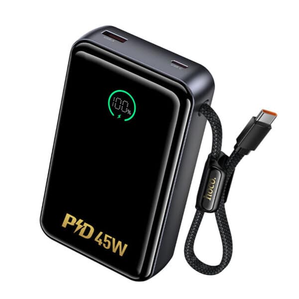 Hoco Q54 Shine PD45W 20000mAh Power Bank with Cable