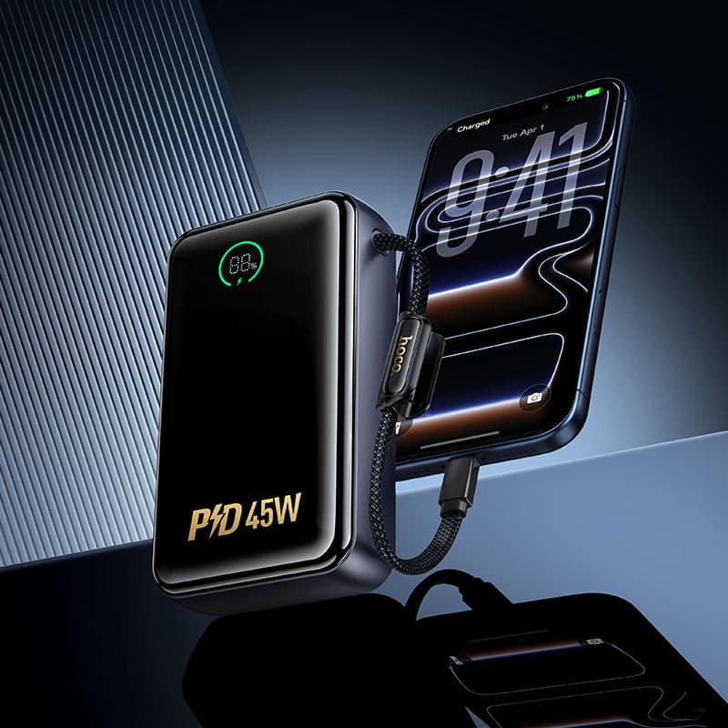 Hoco Q54 Shine PD45W 20000mAh Power Bank with Cable 5