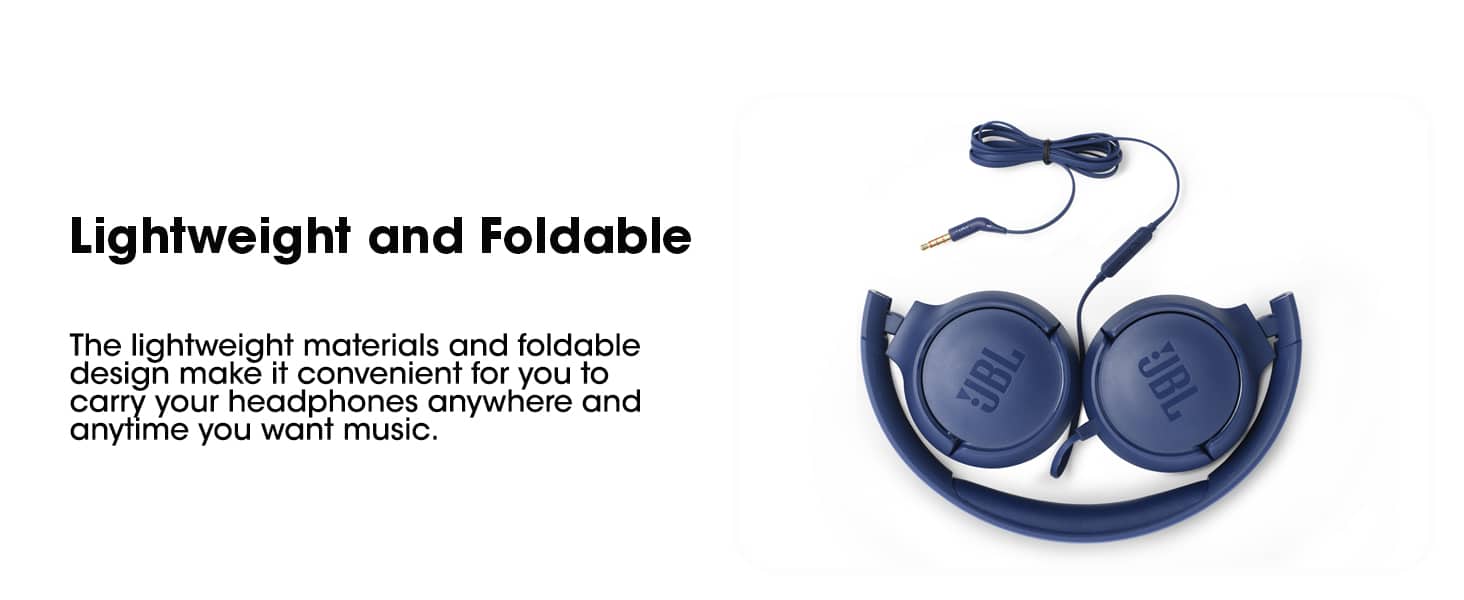 JBL Tune 500 Wired On Ear Headphones 2