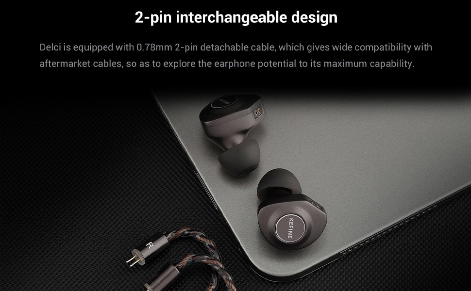 Kefine Delci In Ear Monitor Earphones 1