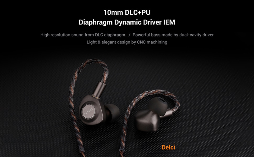 Kefine Delci In Ear Monitor Earphones 5
