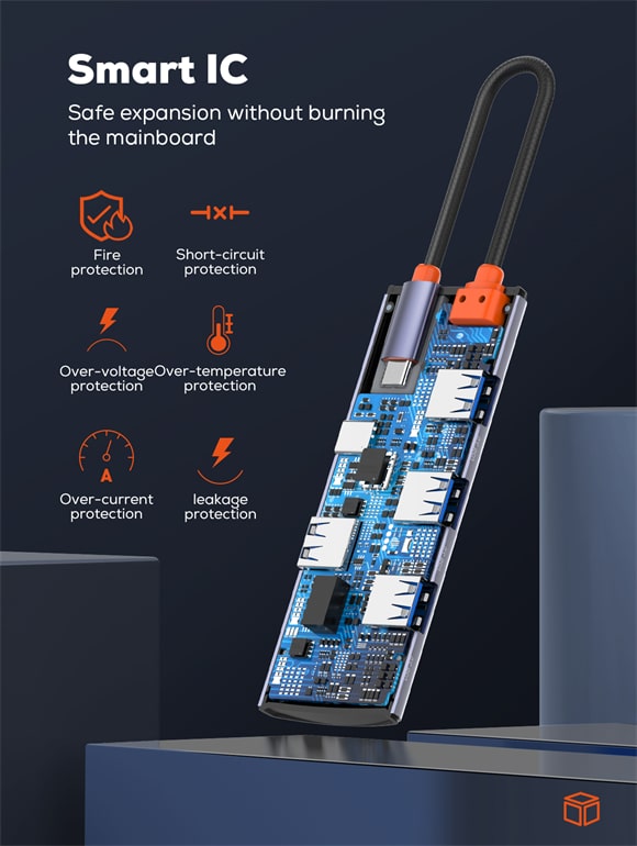 LDNIO DS 15U 5 In 1 Usb C Dock Station 1