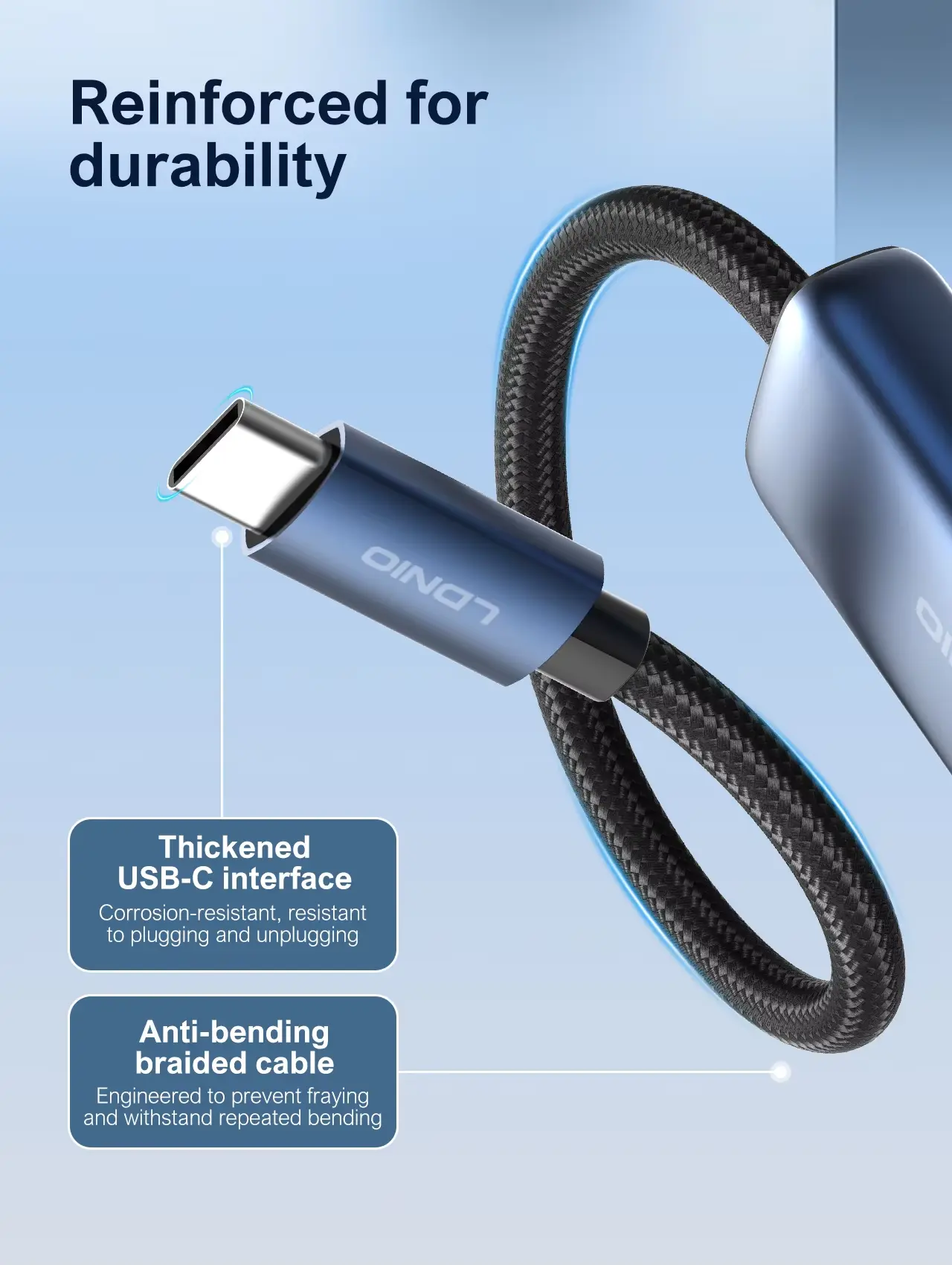 LDNIO HD 10C USB C to 4K HD Adapter 1