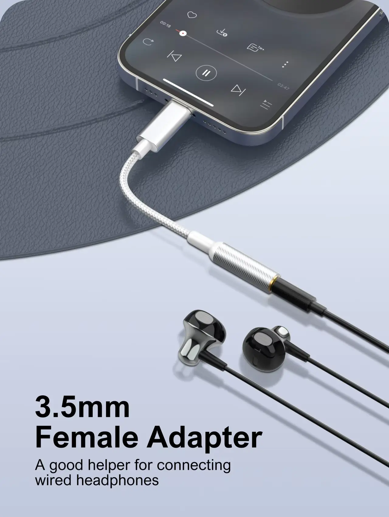 LDNIO LS Y90C Type C To 3.5mm Audio Converter 2