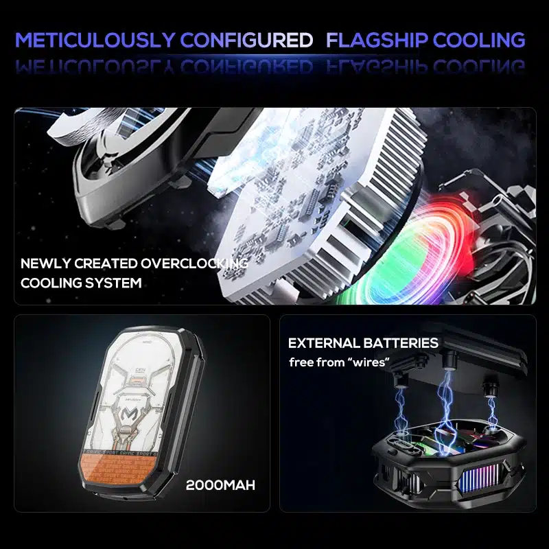 MEMO CX14 Magnetic Cooler Fan 5