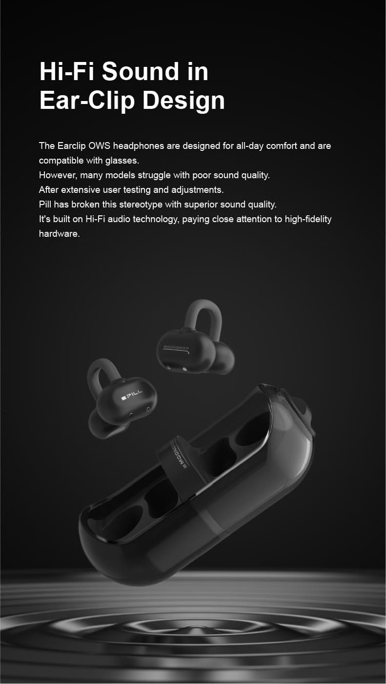 MOONDROP PILL OWS Ear clip Earbuds 2