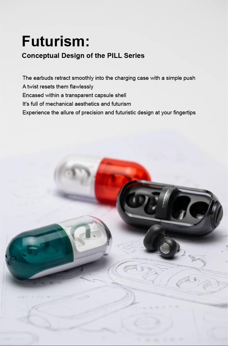 MOONDROP PILL OWS Ear clip Earbuds 4