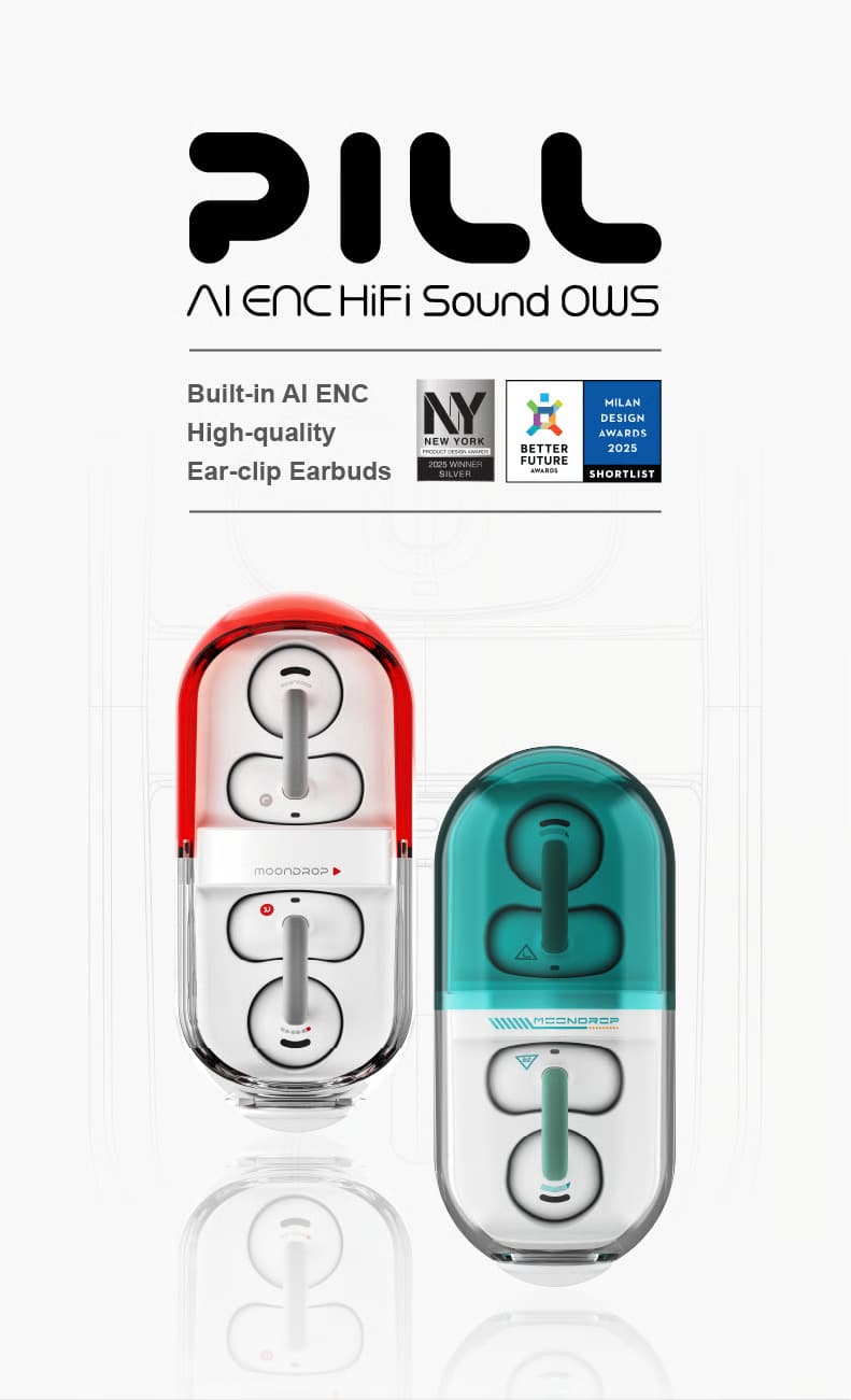 MOONDROP PILL OWS Ear clip Earbuds 5