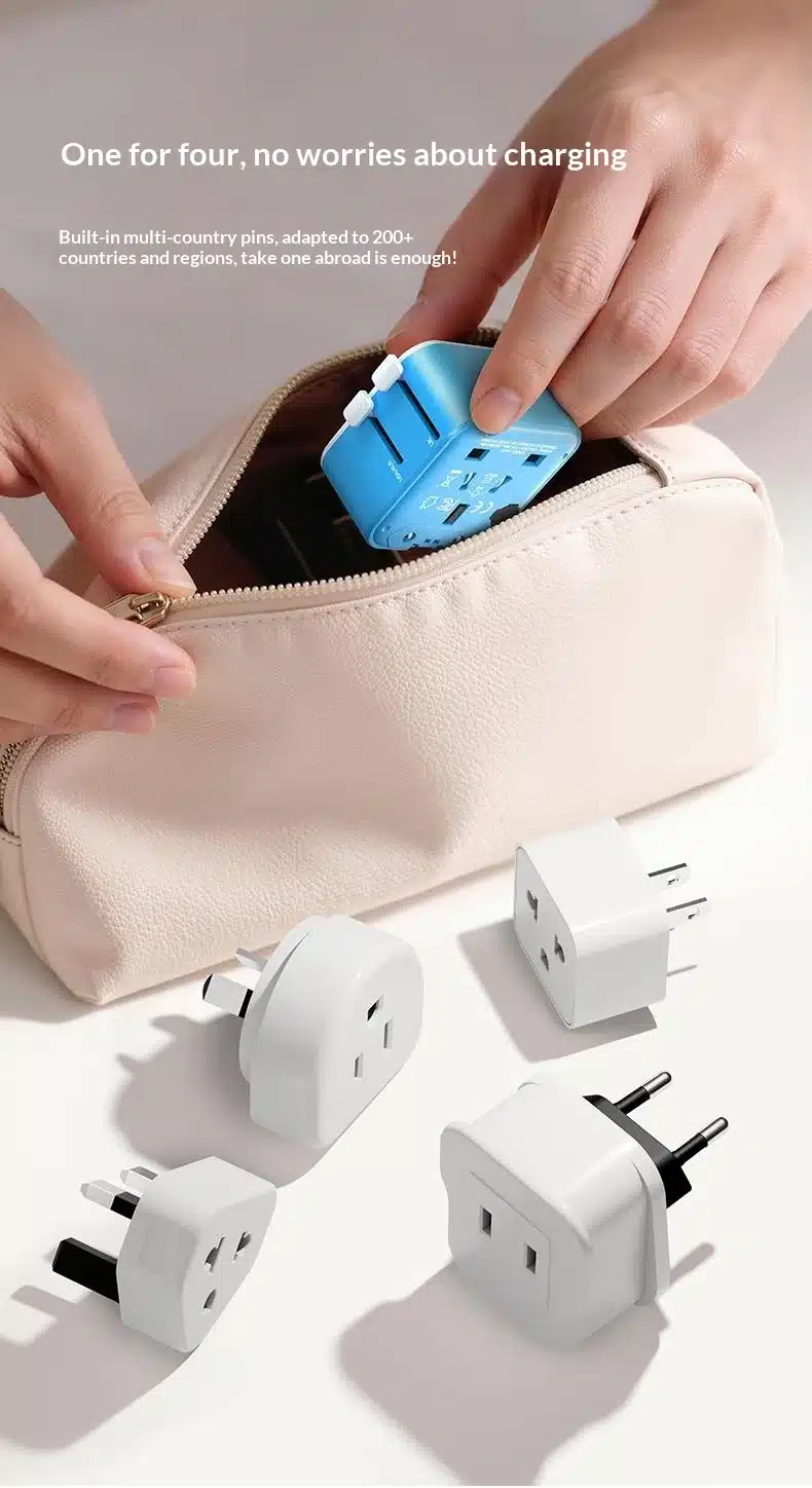 Momax UA37 1 World Pocket Mini Travel Adapter 1