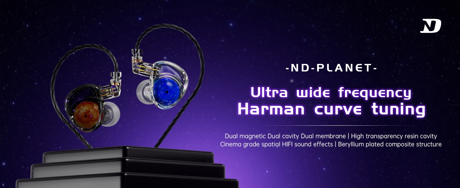 ND Planet Audiophile Grade IEM Earphone 5