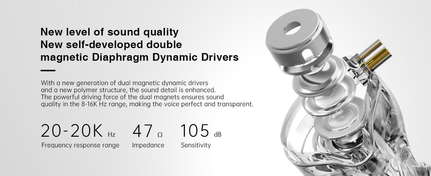 ND Venus Dynamic Driver HiFi IEM Earphone 1