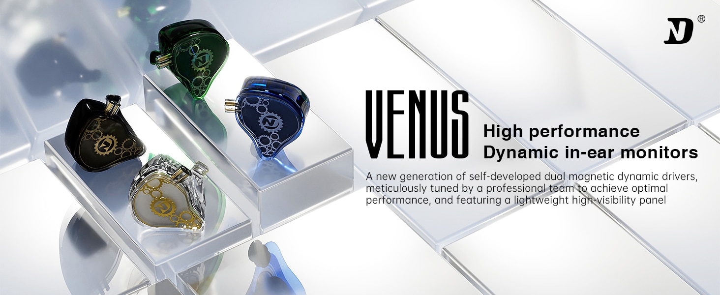 ND Venus Dynamic Driver HiFi IEM Earphone 2