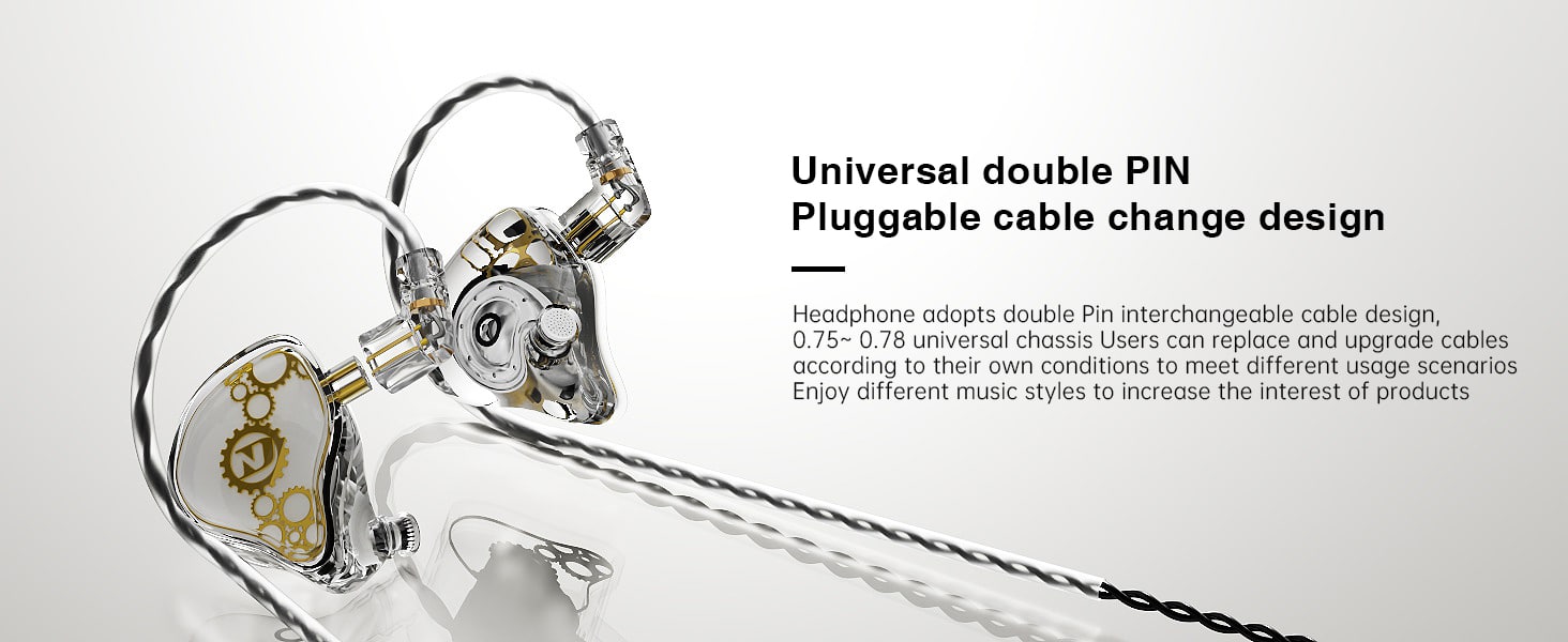 ND Venus Dynamic Driver HiFi IEM Earphone 4