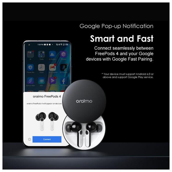 Oraimo FreePods 4 True Wireless Earbuds 4