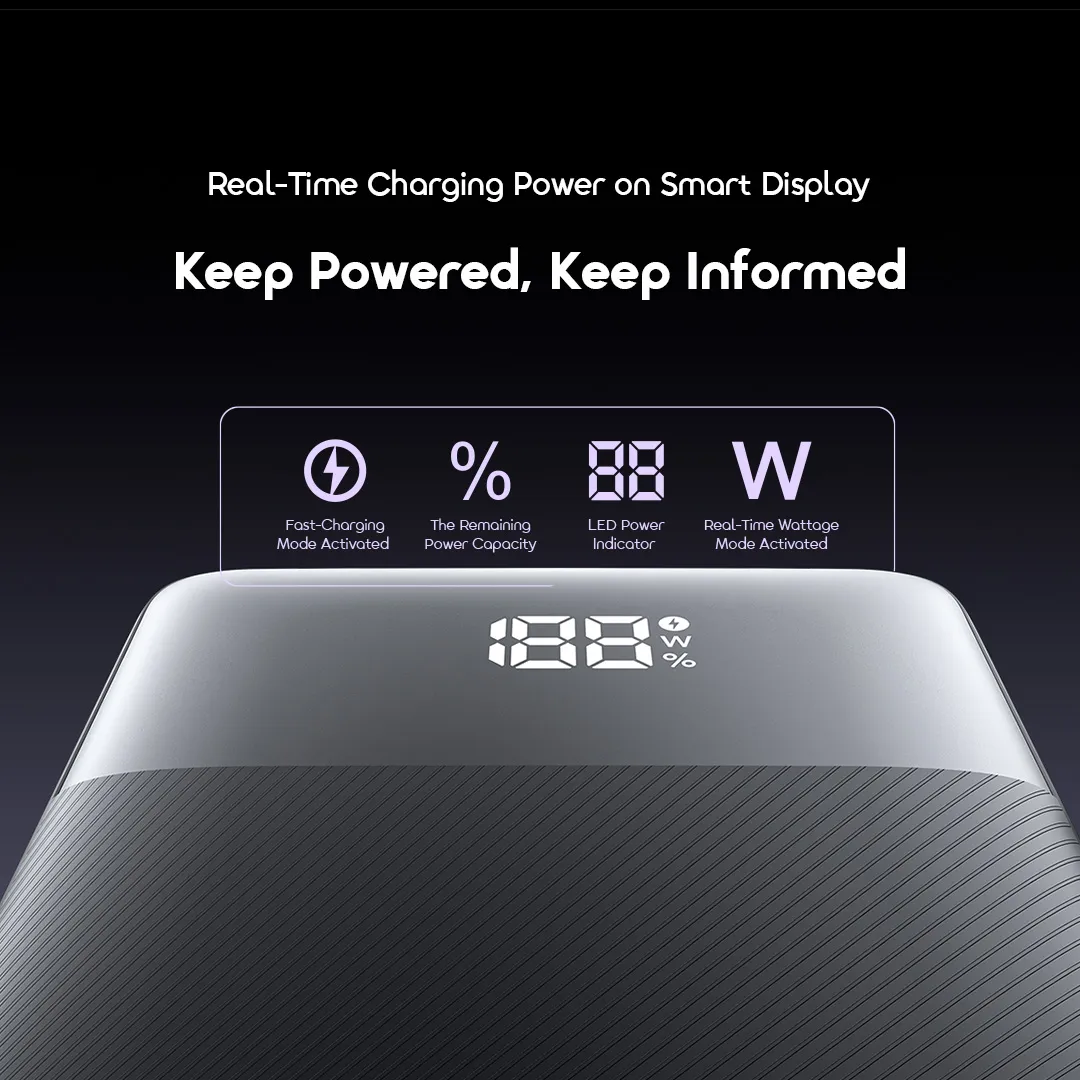Oraimo PowerNova QF1 27000mAh 22.5W Power Bank 1