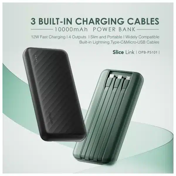 Oraimo Slice Link 10000mAh 12W Power Bank