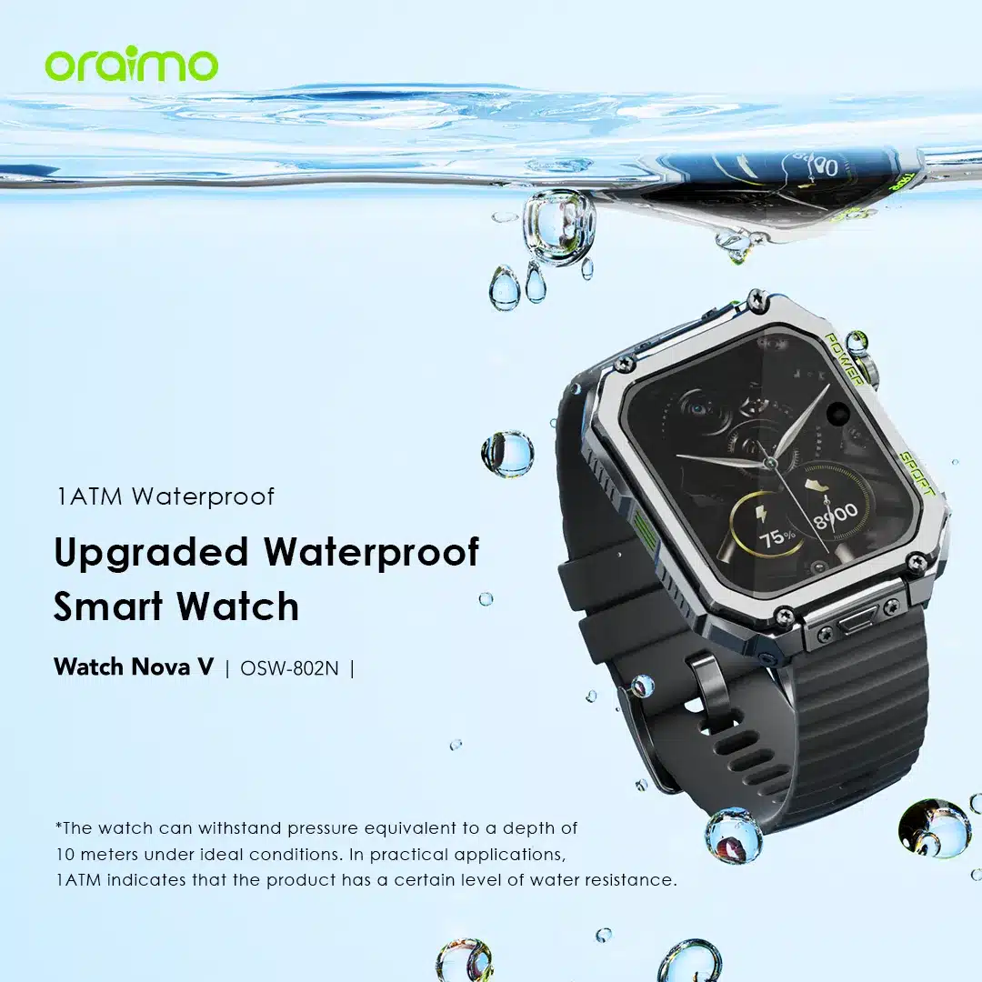 Oraimo Watch Nova V 2.01 HD Video Watch Faces Smart Watch 2