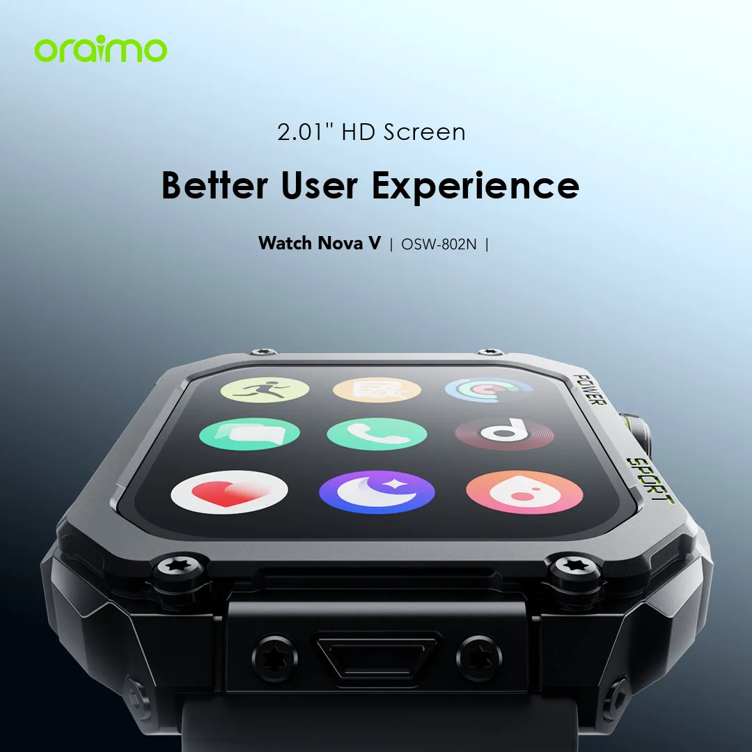 Oraimo Watch Nova V 2.01 HD Video Watch Faces Smart Watch 5