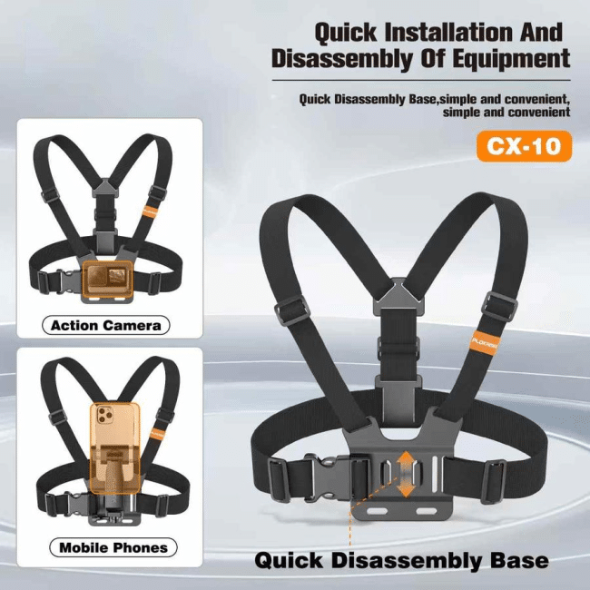 PLOKAMA CX 10 Chest Mount Camera Holder 2
