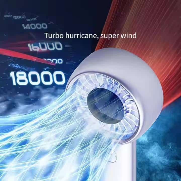 Qualitell Y4 Digital Handheld Fan 1