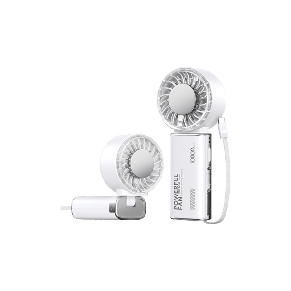 Remax RS-SF28 Built-in Cable Power Bank Handheld Fan