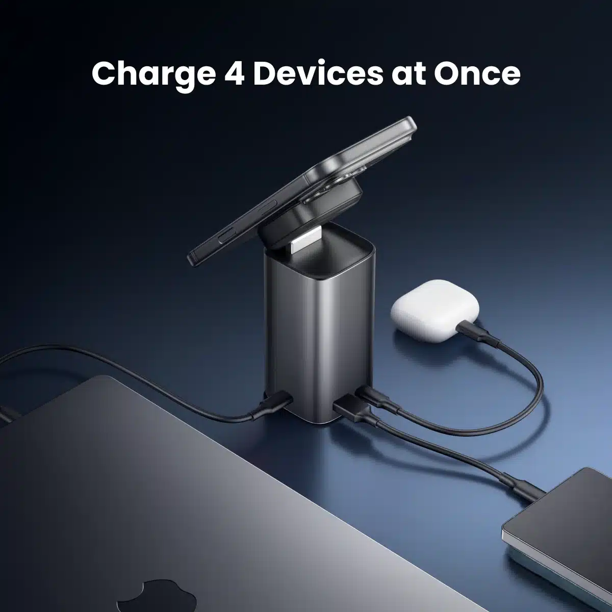 SHARGE StandMag 15000 Power Bank 115W 15K Qi2 3 Ports 5