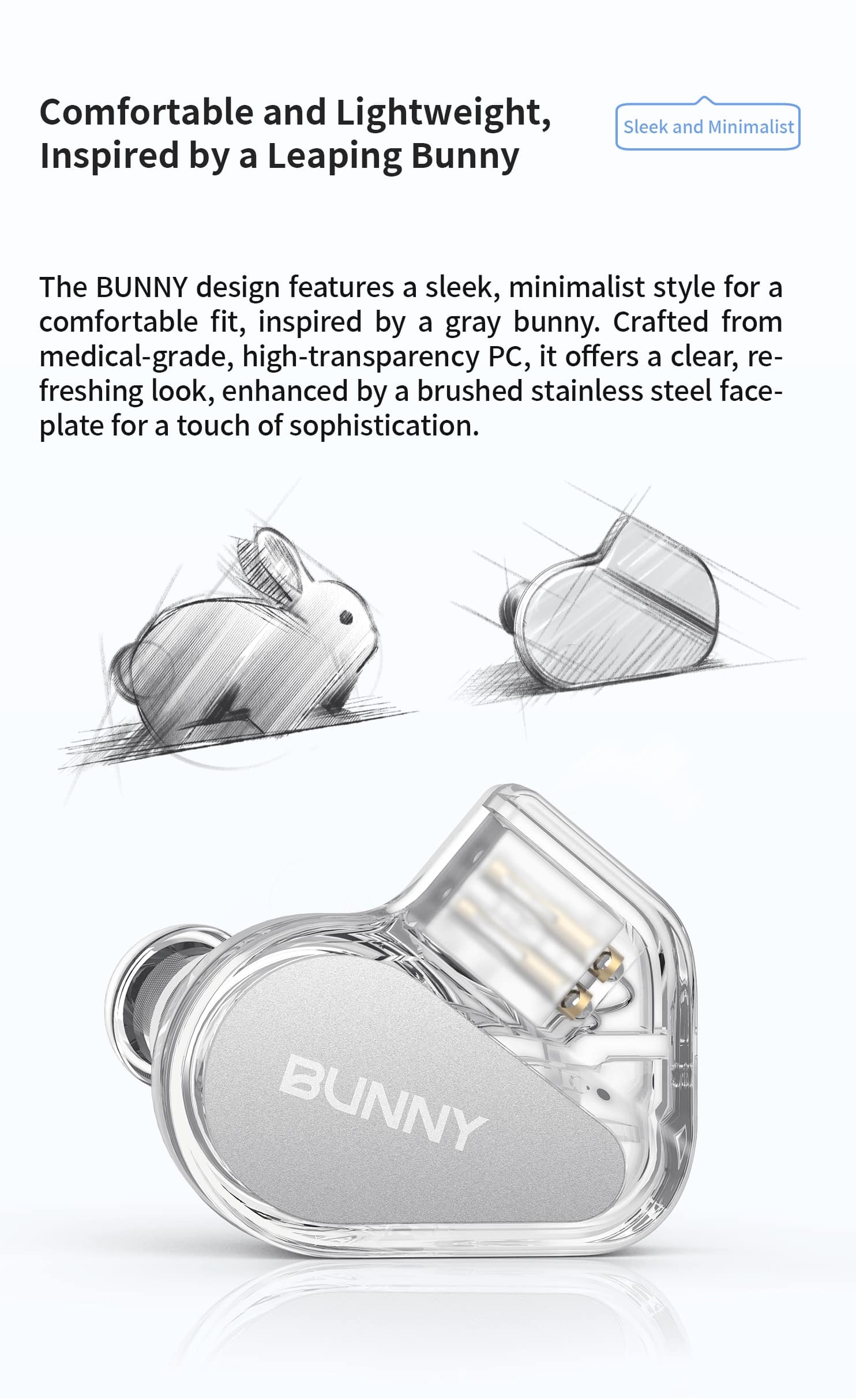 TANCHJIM Bunny In Ear Monitor Earphone 3