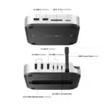 UGREEN Mac mini M4 Docking Station with NVMe SSD and USB A USB C Ports