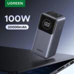 UGREEN PB725 (45208) Nexode Power Bank 20000mAh 100W with Smart Digital Display