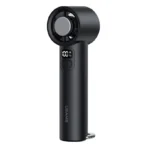 • **USAMS ZB361 Ice-Cooling Handheld Fan** is a compact and intelligent portable cooling device designed to provide powerful airflow and instant cooling comfort for outdoor activities, office work, travel, and daily use. Equipped with advanced ice-cooling semiconductor technology, 100-speed adjustable airflow control, smart digital display, and ultra-portable lightweight construction, the USAMS ZB361 delivers a refreshing cooling experience similar to a mini portable air conditioner. Featuring a built-in hanging clip, Type-C charging, and ergonomic one-button operation, this handheld fan is ideal for camping, commuting, gaming, hiking, sports events, and summer outdoor activities. • **Ice-Cooling Semiconductor Technology** creates a frost-like cooling surface that provides an instant refreshing sensation similar to a portable mini air conditioner. • **100-Speed Adjustable Airflow** allows precise wind speed customization from gentle breeze to powerful cooling airflow for different environments and personal comfort levels. • **High-Speed Motor Performance** operates between 8,611 RPM and 14,000 RPM for strong and stable airflow output. • **5 Preset Wind Speed Modes** provide quick access to common cooling levels including Gear 1, 25, 50, 75, and 100. • **Smart LED Digital Display** clearly shows real-time wind speed percentage and cooling mode status with snowflake indicator support. • **One-Button Intelligent Control System** supports easy power operation, stepless speed adjustment, and instant cooling mode activation. • **Built-in Metal Hanging Clip** allows flexible attachment to backpacks, collars, belts, desks, and other surfaces for hands-free cooling. • **Desktop Standing Support** enables stable placement on flat surfaces for office desks, bedside tables, or indoor use. • **2000mAh Rechargeable Battery** provides portable wireless cooling performance suitable for outdoor and travel use. • **Type-C Charging Interface** ensures fast, convenient, and widely compatible charging support. • **Ultra-Lightweight Portable Design** weighs only 115.38g, making it easy to carry inside small bags or pockets. • **Durable ABS + PP Construction** provides lightweight durability and reliable long-term usage. --- ## **Specifications** ### **Product Name:** USAMS ZB361 Ice-Cooling Handheld Fan ### **Brand:** • USAMS ### **Model:** • ZB361 ### **Color:** • White ### **Material:** • ABS • PP • Electronic Components ### **Output Power:** • 7W ### **Battery Capacity:** • 2000mAh ### **Motor Speed:** • 8,611 RPM – 14,000 RPM ### **Wind Speed Levels:** • 100 Adjustable Speeds • Preset Levels: 1 / 25 / 50 / 75 / 100 ### **Charging Input:** • DC 5V ### **Rated Current:** • 1A ### **Charging Time:** • Approximately 2 Hours ### **Charging Interface:** • Type-C ### **Display Features:** • LED digital display • Wind speed percentage display • Cooling mode snowflake icon ### **Control Features:** • One-button operation • Stepless speed adjustment • Double-click cooling mode activation ### **Additional Features:** • Ice-cooling technology • Built-in hanging clip • Desktop standing support • Portable lightweight design ### **Product Dimensions:** • 40.4 × 44.2 × 138.4 mm ### **Weight:** • Approximately 115.38g --- ## **Q&A** ### **Q1: What makes the USAMS ZB361 different from regular handheld fans?** The fan includes ice-cooling semiconductor technology that creates a cooling surface for enhanced cooling comfort. ### **Q2: How many speed levels does the fan support?** It supports 100 adjustable wind speed levels for precise airflow control. ### **Q3: Does the fan have a display screen?** Yes, it features an LED digital display showing wind speed percentage and cooling mode status. ### **Q4: How do I activate the cooling mode?** Users can double-click the power button to activate the ice-cooling mode. ### **Q5: Is the fan portable for outdoor use?** Yes, the lightweight compact design makes it ideal for travel, camping, and outdoor activities. ### **Q6: Does the fan support Type-C charging?** Yes, it uses a Type-C charging interface for convenient charging compatibility. ### **Q7: Can the fan be attached to bags or desks?** Yes, the built-in metal clip supports attachment to backpacks, collars, and desk edges. ### **Q8: How long does it take to charge the battery?** The 2000mAh battery takes approximately 2 hours to fully charge. ### **Q9: Can the fan stand on a desk?** Yes, it supports desktop standing for hands-free operation. ### **Q10: Is the fan suitable for office and indoor use?** Yes, the adjustable airflow and quiet portable design make it suitable for both indoor and outdoor environments.
