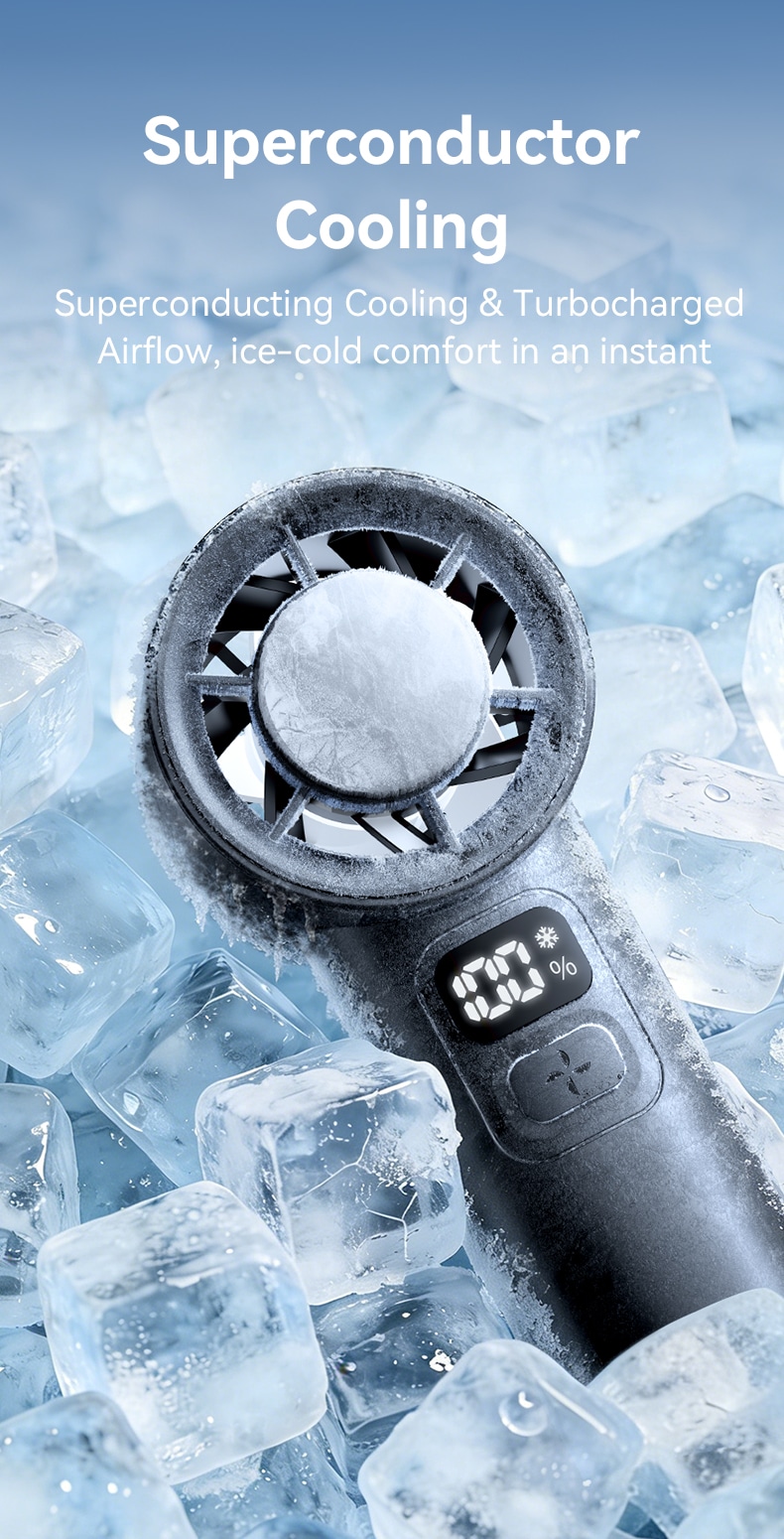 USAMS ZB361 Ice Cooling Handheld Fan 3