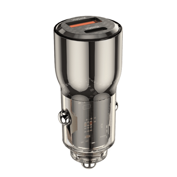 WiWU Geek Car Charger 95W (USB-A + USB-C)