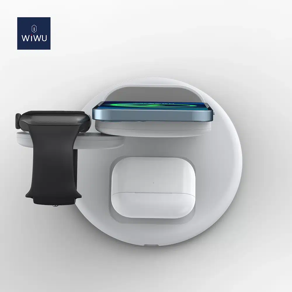 WiWU Power Air 3 in 1 Wireless Charger 3