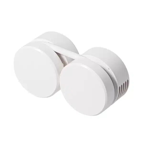 WiWU Wi-FS014 Twins Neck Fan Brand: WiWU Model:Wi-FS014 Item: Twins Fan Material: ABS Battery: 1600mAh Adjustable Level: 3 Current:5V/1000mA Voltage: 3.7V Cool both sides with the WiWU FlexiTwins Neck Fan. Featuring dual adjustable heads and 3 speed levels, it offers flexible, hands-free comfort. Powered by a 1600mAh battery and USB charging, it’s lightweight, quiet, and perfect for travel, sports, or daily commute