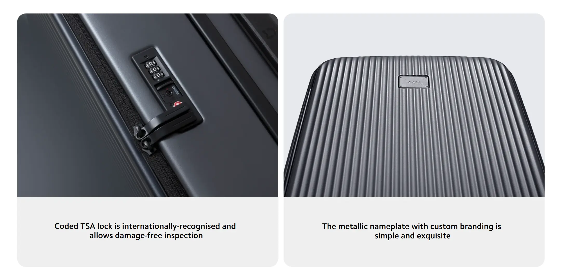 Xiaomi Front Opening Luggage MJCFGLXXRM 2
