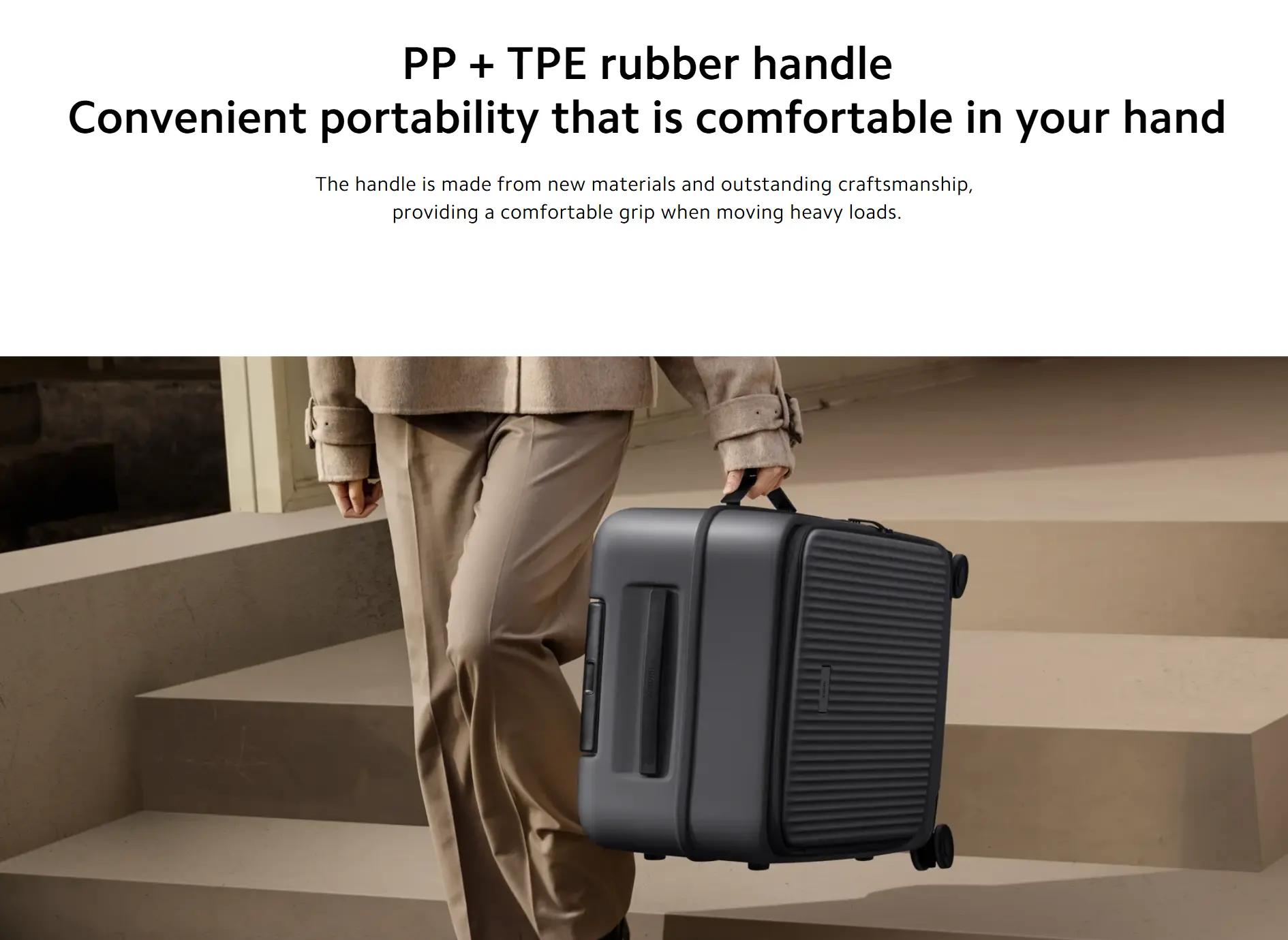Xiaomi Front Opening Luggage MJCFGLXXRM 3