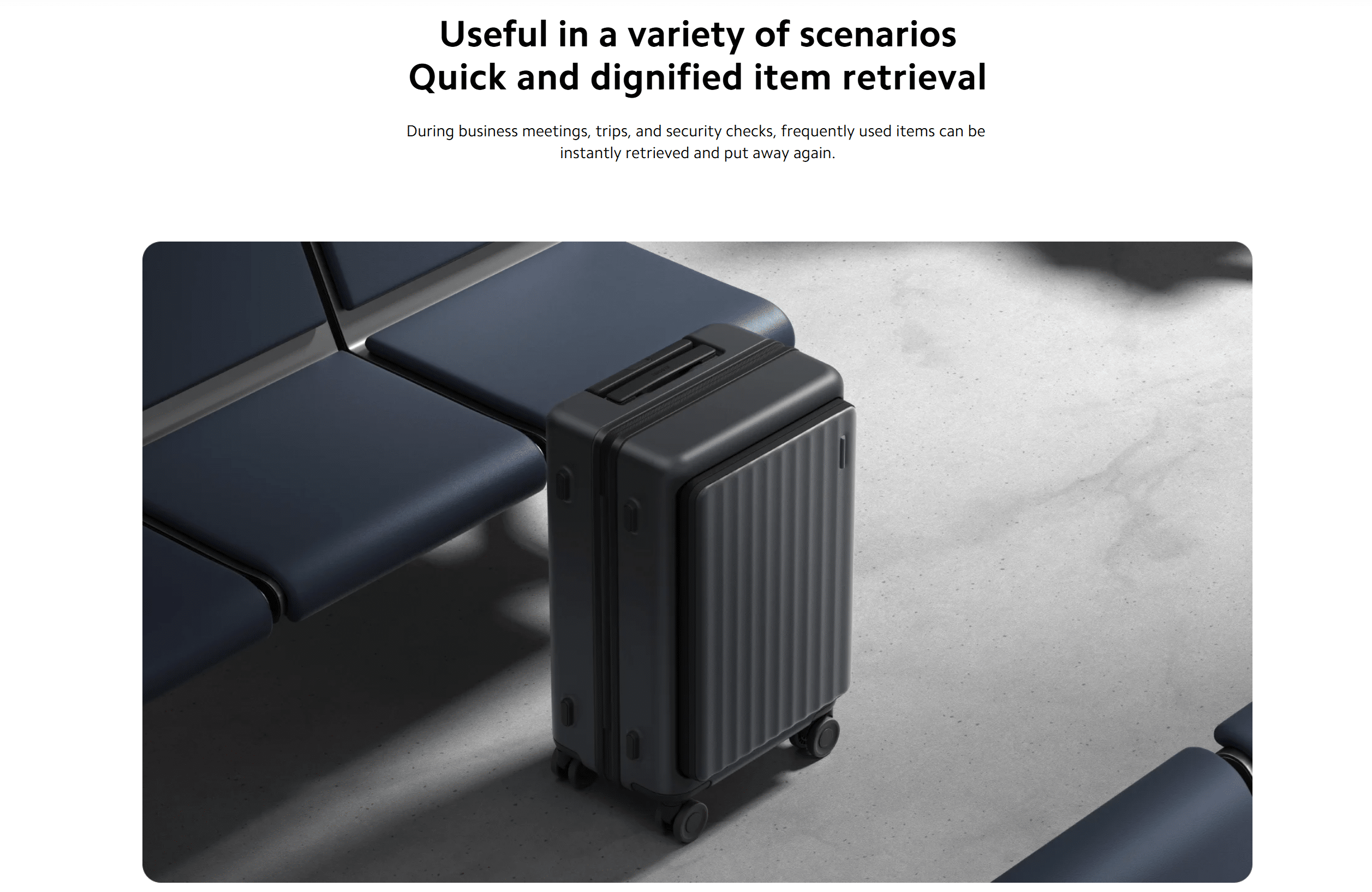 Xiaomi Front Pocket Carry on Luggage 20 2