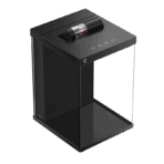 Xiaomi Mijia Smart Desktop Fish Tank 10L Xiaomi Mijia Smart Desktop Fish Tank 10L Multiple configurations are available All fish farming equipment is available in one place, making fish farming experience easier. Water pump Tank Lighting Filter system Feeder Temperature sensor* Patented smart food bin* conveniently feeds fish The Mijia APP allows you to customize settings to automatically feed fish at regular intervals and in fixed quantities according to the number and type of fish. The size of the feeding port can be adjusted manually. Parameters Product name: Mijia smart desktop fish tank Product model: MYG200 Product material: ABS shell, glass tank body Rated input: 5V-2A Product size: 204x225x342mm Rated power: 10W Product net weight: 4.2kg Product gross weight: 5kg Adapter model: AD-D1370500200CN01 Adapter output: 5V-2A Adapter input: 100-240V~50/60Hz 0.3A Implementation standard: GB 4706.1-2005 Packing list Fish tank x1 No. 1 physical and biochemical filter module x1 No. 2 water pump module x1 Drain pipe x1 Power adapter x1 Fishkeeping knowledge card x1 Instruction manual x1 Water pump filter cotton x2