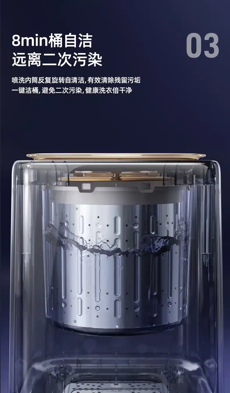 Xiaomi OiDiRe ODi XYJ12 Mini Automatic Washing Machine 3