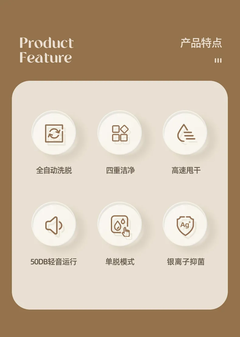 Xiaomi OiDiRe ODi XYJ12 Mini Automatic Washing Machine 5