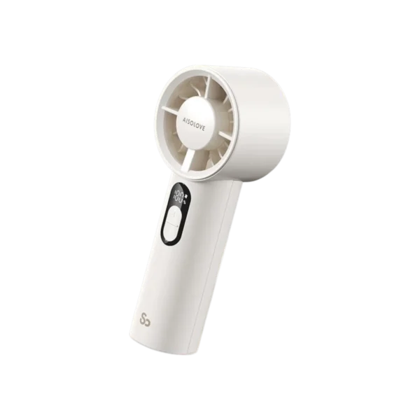 • **Xiaomi aiSolove F05 Portable Turbo Handheld Fan** is a compact yet powerful personal cooling device designed to deliver strong airflow, portable convenience, and long-lasting battery performance in a lightweight handheld form. Featuring a turbo airflow system, ICE semiconductor refrigeration technology, and airflow speeds up to 9m/s, the F05 provides fast and efficient cooling for daily use, travel, office work, outdoor activities, and even quick food cooling. With dual handheld and desktop functionality, lightweight construction, and up to 12 hours of battery life, this mini fan combines portability with high-performance cooling. • **Turbo High-Speed Airflow System** delivers strong and concentrated airflow for rapid cooling performance in hot environments. • **9m/s Powerful Cold Wind Output** provides refreshing airflow with enhanced cooling efficiency for personal comfort. • **ICE Semiconductor Refrigeration Technology** enhances cooling performance by delivering colder and more refreshing airflow. • **Long Battery Life up to 12 Hours** ensures extended cooling operation for travel, office, commuting, and outdoor activities. • **5000mAh Rechargeable Lithium Battery** provides reliable long-lasting power with stable portable performance. • **Ultra-Lightweight Portable Design** weighs only about 140g, making it comfortable to carry and use throughout the day. • **Desktop & Handheld Dual Usage** supports flexible cooling options for desks, bedside tables, or handheld operation. • **Compact Mini Form Factor** easily fits into bags, backpacks, and travel accessories for convenient portability. • **USB Rechargeable Convenience** allows charging through power banks, adapters, laptops, and USB charging devices. • **Premium PC + ABS (V0) Construction** provides durability, heat resistance, and safe long-term usage. • **Quiet & Efficient Cooling Operation** offers comfortable airflow suitable for work, relaxation, and indoor use. --- **Specifications** **Product Name:** Xiaomi aiSolove F05 Portable Turbo Handheld Fan **Brand:** • Xiaomi **Series:** • aiSolove **Model:** • F05 **Cooling Method:** • Air Cooling **Function:** • Heat Dissipation • Personal Cooling **Usage Position:** • Vertical **Battery Capacity:** • 5000mAh Lithium Battery • 3.7V / 11.1Wh **Battery Life:** • Up to 12 Hours **Wind Speed:** • Up to 9m/s **Rated Voltage:** • 5V **Rated Input Power:** • 7.5W **Cooling Technology:** • ICE Semiconductor Refrigeration **Material:** • PC + ABS (V0) **Product Dimensions:** • Approximately 134 × 53 × 37 mm **Product Weight:** • Approximately 140g **Charging Method:** • USB Rechargeable **Design Features:** • Turbo airflow system • Handheld & desktop dual-use design • Compact lightweight structure • Portable mini body • Quiet cooling performance **Compliance Standards:** • GB/T 4706.1-2024 • GB/T 4706.27-2024 **Manufacturer:** • Shenzhen Mecom Technology Co., Ltd. **Production Enterprise:** • Shenzhen Shenghuixin Technology Co., Ltd. **Functions:** • Portable personal cooling • High-speed airflow control • Desktop cooling support • Outdoor portable use • USB rechargeable operation • Fast cooling performance