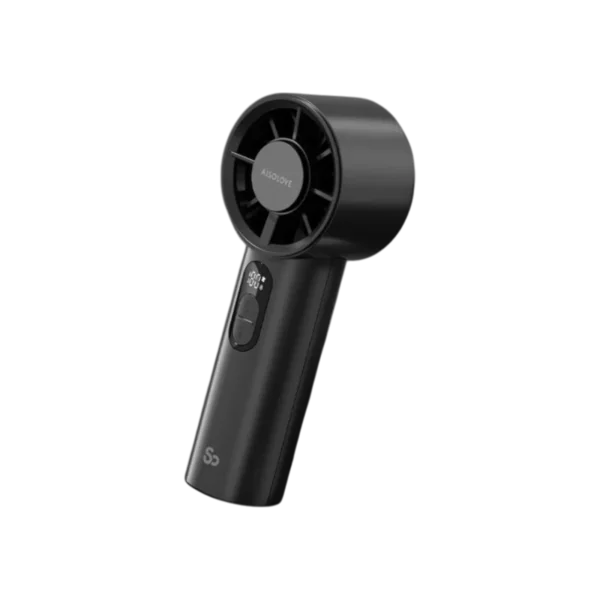 • **Xiaomi aiSolove F05 Portable Turbo Handheld Fan** is a compact yet powerful personal cooling device designed to deliver strong airflow, portable convenience, and long-lasting battery performance in a lightweight handheld form. Featuring a turbo airflow system, ICE semiconductor refrigeration technology, and airflow speeds up to 9m/s, the F05 provides fast and efficient cooling for daily use, travel, office work, outdoor activities, and even quick food cooling. With dual handheld and desktop functionality, lightweight construction, and up to 12 hours of battery life, this mini fan combines portability with high-performance cooling. • **Turbo High-Speed Airflow System** delivers strong and concentrated airflow for rapid cooling performance in hot environments. • **9m/s Powerful Cold Wind Output** provides refreshing airflow with enhanced cooling efficiency for personal comfort. • **ICE Semiconductor Refrigeration Technology** enhances cooling performance by delivering colder and more refreshing airflow. • **Long Battery Life up to 12 Hours** ensures extended cooling operation for travel, office, commuting, and outdoor activities. • **5000mAh Rechargeable Lithium Battery** provides reliable long-lasting power with stable portable performance. • **Ultra-Lightweight Portable Design** weighs only about 140g, making it comfortable to carry and use throughout the day. • **Desktop & Handheld Dual Usage** supports flexible cooling options for desks, bedside tables, or handheld operation. • **Compact Mini Form Factor** easily fits into bags, backpacks, and travel accessories for convenient portability. • **USB Rechargeable Convenience** allows charging through power banks, adapters, laptops, and USB charging devices. • **Premium PC + ABS (V0) Construction** provides durability, heat resistance, and safe long-term usage. • **Quiet & Efficient Cooling Operation** offers comfortable airflow suitable for work, relaxation, and indoor use. --- **Specifications** **Product Name:** Xiaomi aiSolove F05 Portable Turbo Handheld Fan **Brand:** • Xiaomi **Series:** • aiSolove **Model:** • F05 **Cooling Method:** • Air Cooling **Function:** • Heat Dissipation • Personal Cooling **Usage Position:** • Vertical **Battery Capacity:** • 5000mAh Lithium Battery • 3.7V / 11.1Wh **Battery Life:** • Up to 12 Hours **Wind Speed:** • Up to 9m/s **Rated Voltage:** • 5V **Rated Input Power:** • 7.5W **Cooling Technology:** • ICE Semiconductor Refrigeration **Material:** • PC + ABS (V0) **Product Dimensions:** • Approximately 134 × 53 × 37 mm **Product Weight:** • Approximately 140g **Charging Method:** • USB Rechargeable **Design Features:** • Turbo airflow system • Handheld & desktop dual-use design • Compact lightweight structure • Portable mini body • Quiet cooling performance **Compliance Standards:** • GB/T 4706.1-2024 • GB/T 4706.27-2024 **Manufacturer:** • Shenzhen Mecom Technology Co., Ltd. **Production Enterprise:** • Shenzhen Shenghuixin Technology Co., Ltd. **Functions:** • Portable personal cooling • High-speed airflow control • Desktop cooling support • Outdoor portable use • USB rechargeable operation • Fast cooling performance