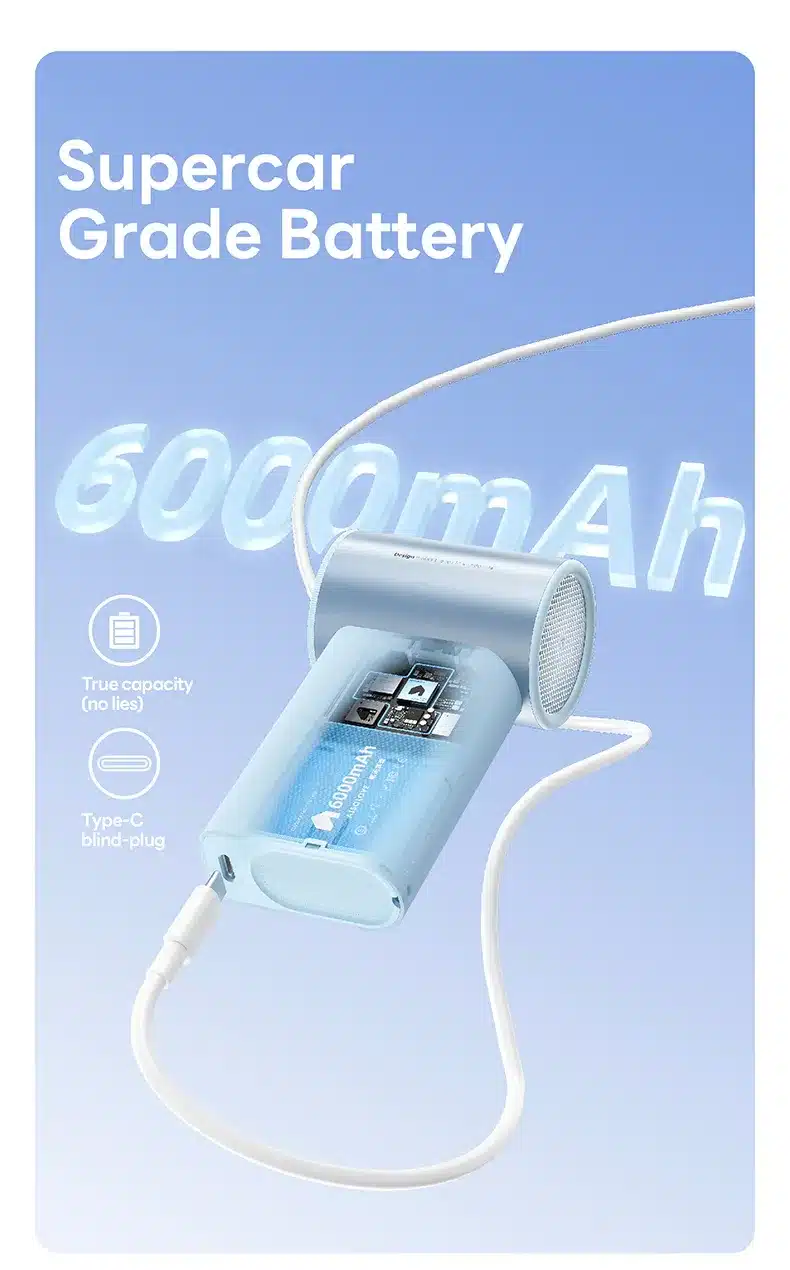 Xiaomi aiSolove F20 Turbo High Speed Handheld Fan 6000mAh 1