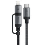 ACEFAST C20-01 USB-C to USB-C / Lightning 3 In 1 Cable