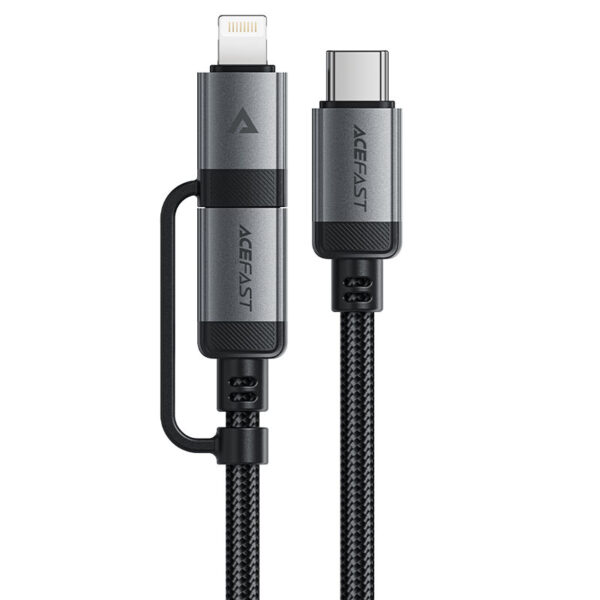 ACEFAST C20-01 USB-C to USB-C / Lightning 3 In 1 Cable