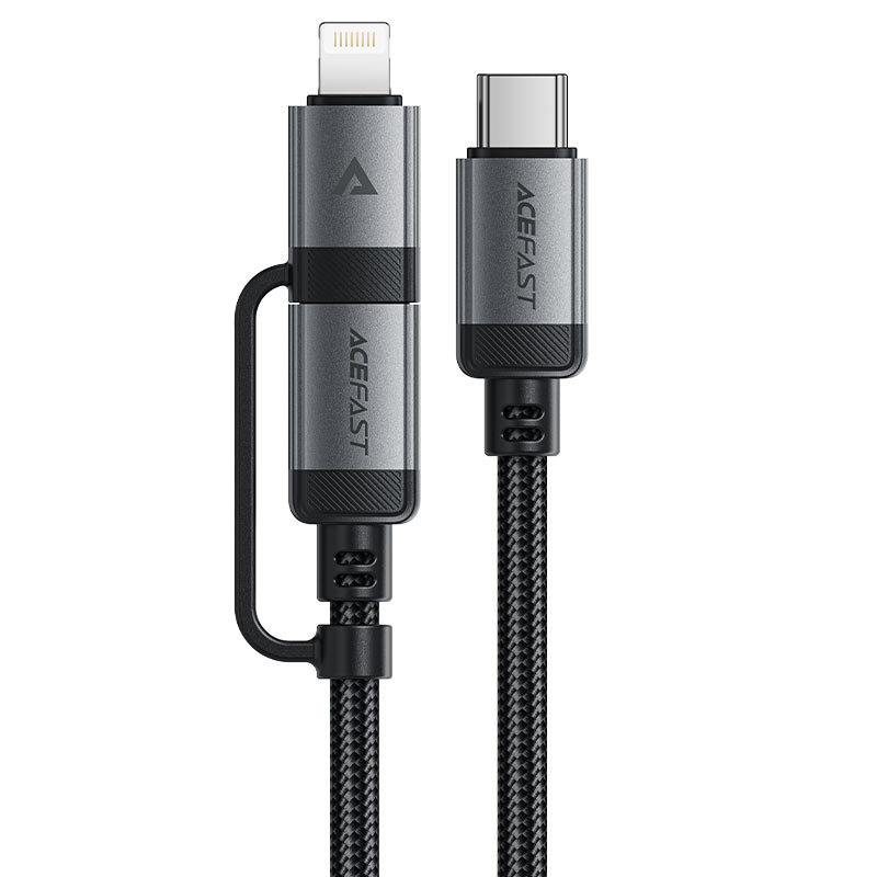 ACEFAST C20-01 USB-C to USB-C Lightning 3 In 1 Cable (2) ACEFAST C20-01 USB-C to USB-C / Lightning 3 In 1 Cable